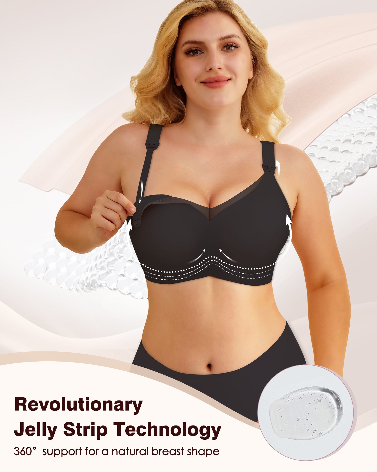 Nursing Bras for Breastfeeding Mesh Lace Seamless Maternity Bra Pregnancy Sleep Wireless Pumping Bralette