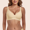 Push Up Deep V Scalloped Bra