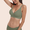 Deep V-neck Seamless Wireless Everyday Bra