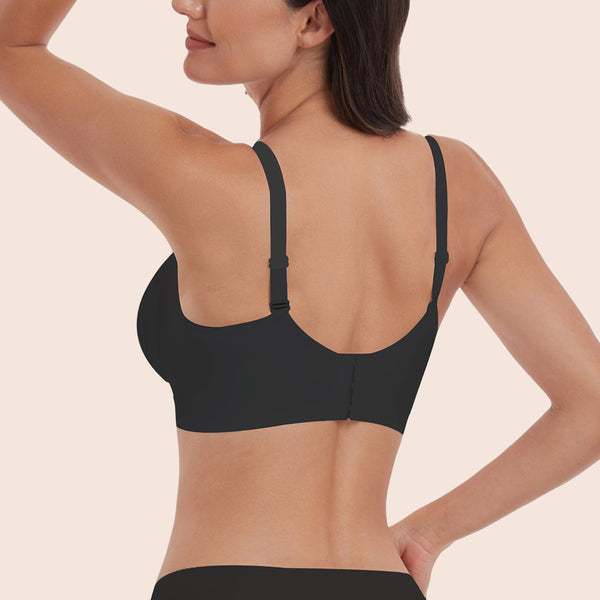 Deep V-neck Seamless Wireless Everyday Bra