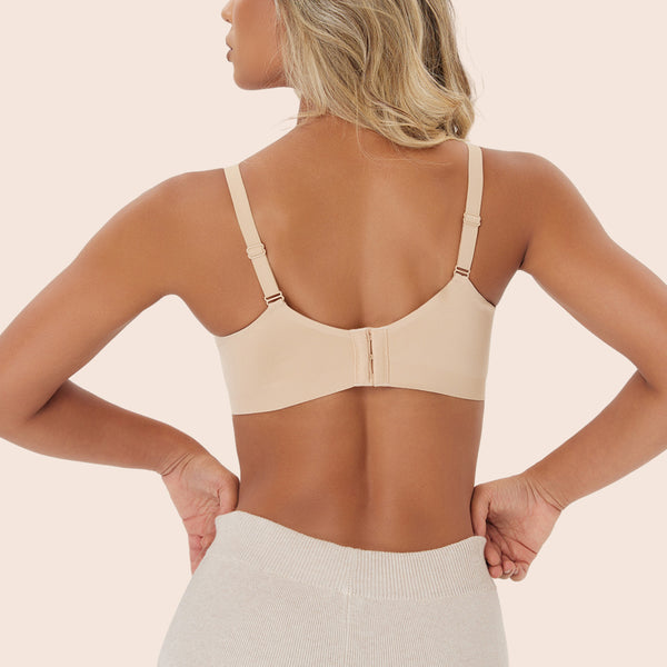 Deep V-neck Seamless Wireless Everyday Bra