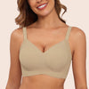 Plus Size Adjusting Shaping Full Coverage Push Up Bras( C-F Cups)
