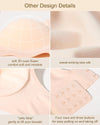 Wavy Seamless V Neck Lace Floral Bra