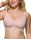 Mesh V Neck Soft Seamless Bras