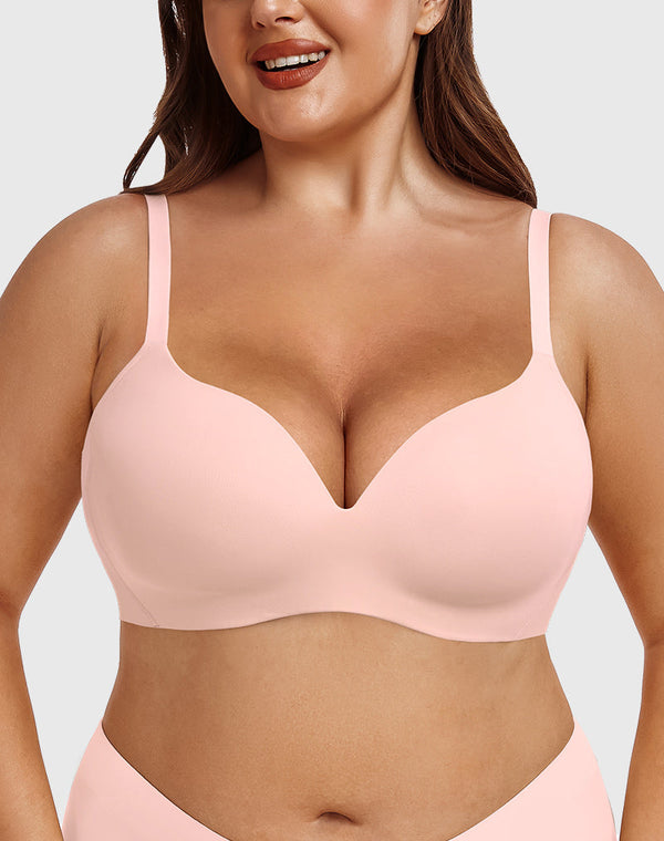 B-F Cup Seamless Push Up Bras