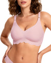 Wave Fashion V-Neck Seamless Full Coverage Bra