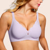As Fairy Bras for Women Full Coverage Wireless Bra No Underwire Soft Support Comfortable Everyday Wear Seamless T-Shirt Bra