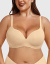 B-F Cup Seamless Push Up Bras