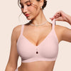 As Fairy Women's No Underwire Push Up Bra - Seamless Full Coverage Everyday Bra for Lift & Comfort