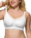Mesh V Neck Soft Seamless Bras