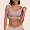 V-Neck Velevt Seamless Bra