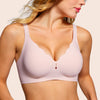 As Fairy Bras for Women Full Coverage Wireless Bra No Underwire Soft Support Comfortable Everyday Wear Seamless T-Shirt Bra