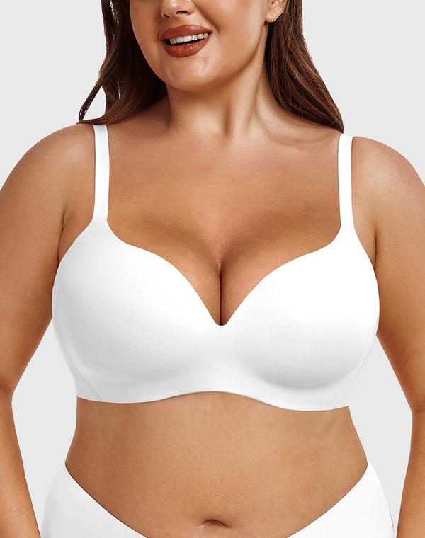 B-F Cup Seamless Push Up Bras