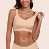 V-Neck Velevt Seamless Bra