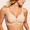 As Fairy Bras for Women Full Coverage Wireless Bra No Underwire Soft Support Comfortable Everyday Wear Seamless T-Shirt Bra