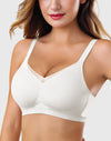 Mesh V Neck Soft Seamless Bras