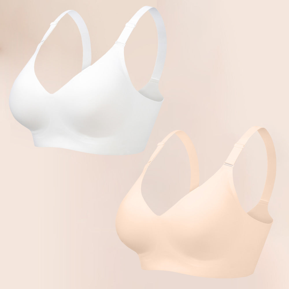 V-Neck Full Cup Seamless Everyday Bra