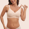 Ultra Soft Deep V-neck Full Cup Seamless Nursing Bra