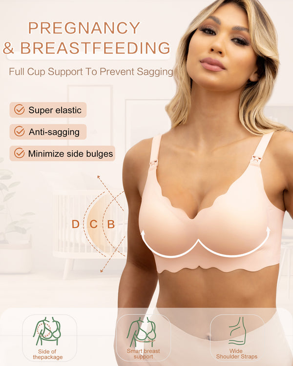 Wave Seamless Comfortable Maternity Nursing Bra