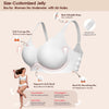 As Fairy Bras for Women Wireless Jelly No Underwire Full Coverage Seamless Comfortable Breathable Bra