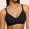 As Fairy Women's No Underwire Push Up Bra - Seamless Full Coverage Everyday Bra for Lift & Comfort