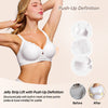 As Fairy Bras for Women Full Coverage Wireless Bra No Underwire Soft Support Comfortable Everyday Wear Seamless T-Shirt Bra