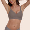 V-Neck Full Cup Seamless Everyday Bra