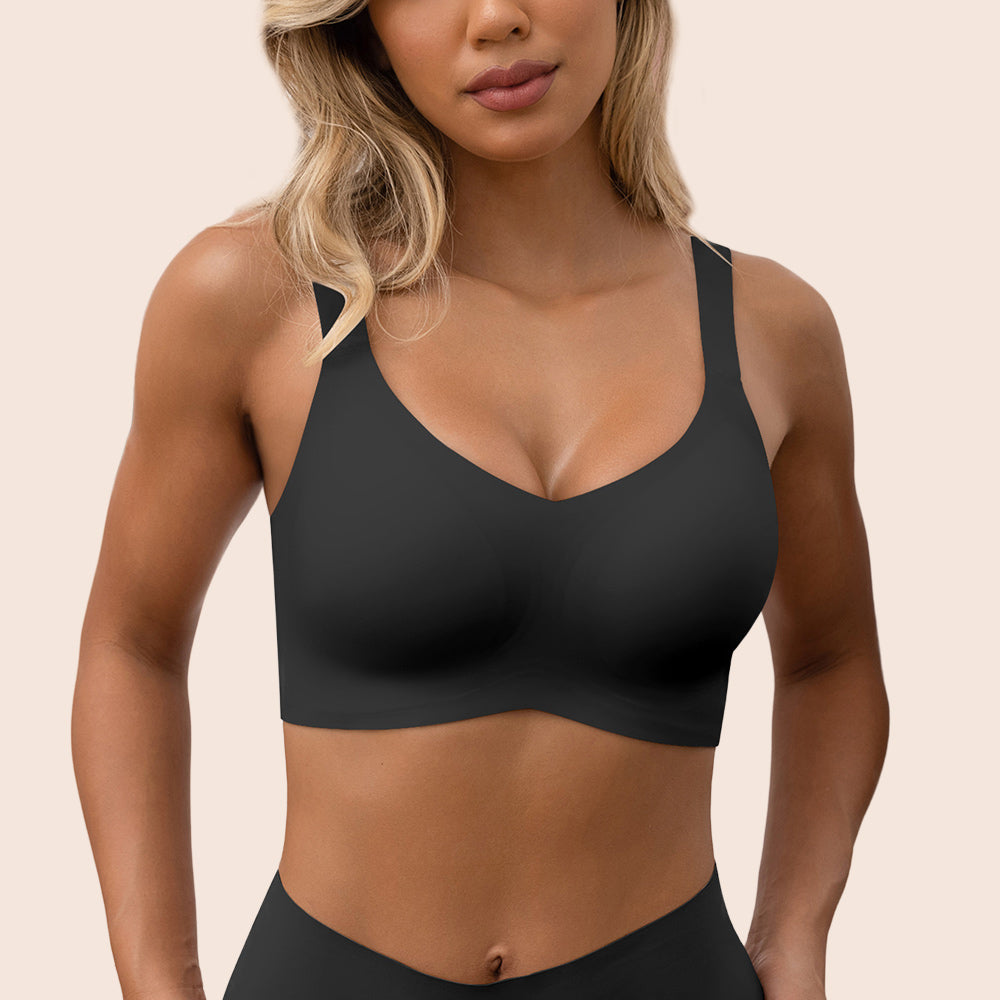 Black Friday 🔥🔥V-Neck Full Cup Seamless Everyday Bra