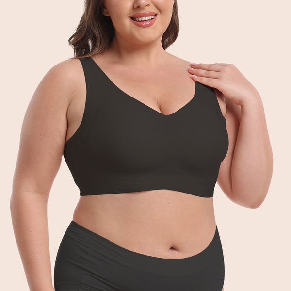 [PLUS SIZE] Seamless Full Coverage Padded Bras For Large Breasts