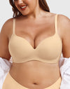 B-F Cup Seamless Push Up Bras