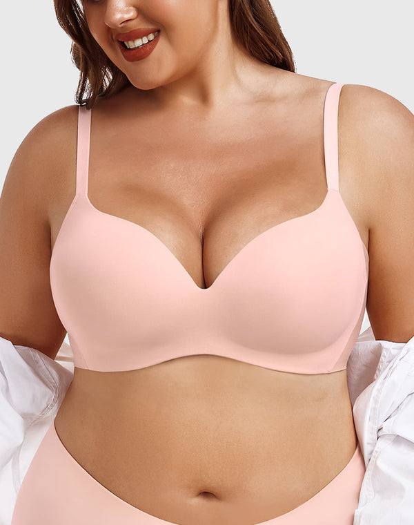 B-F Cup Seamless Push Up Bras