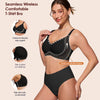 As Fairy Bras for Women Wireless Jelly No Underwire Full Coverage Seamless Comfortable Breathable Bra