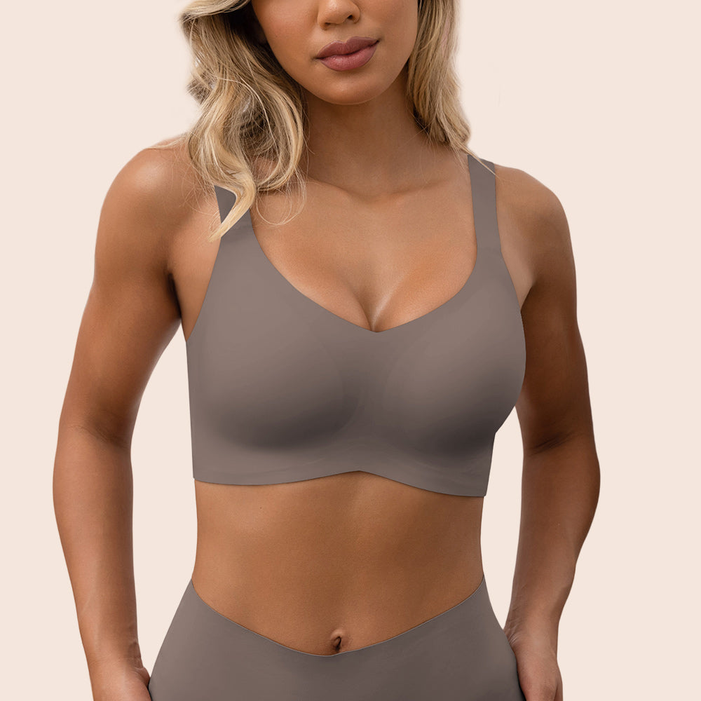 Black Friday 🔥🔥V-Neck Full Cup Seamless Everyday Bra