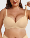 B-F Cup Seamless Push Up Bras