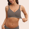 Ultra Soft Deep V-neck Full Cup Seamless Nursing Bra