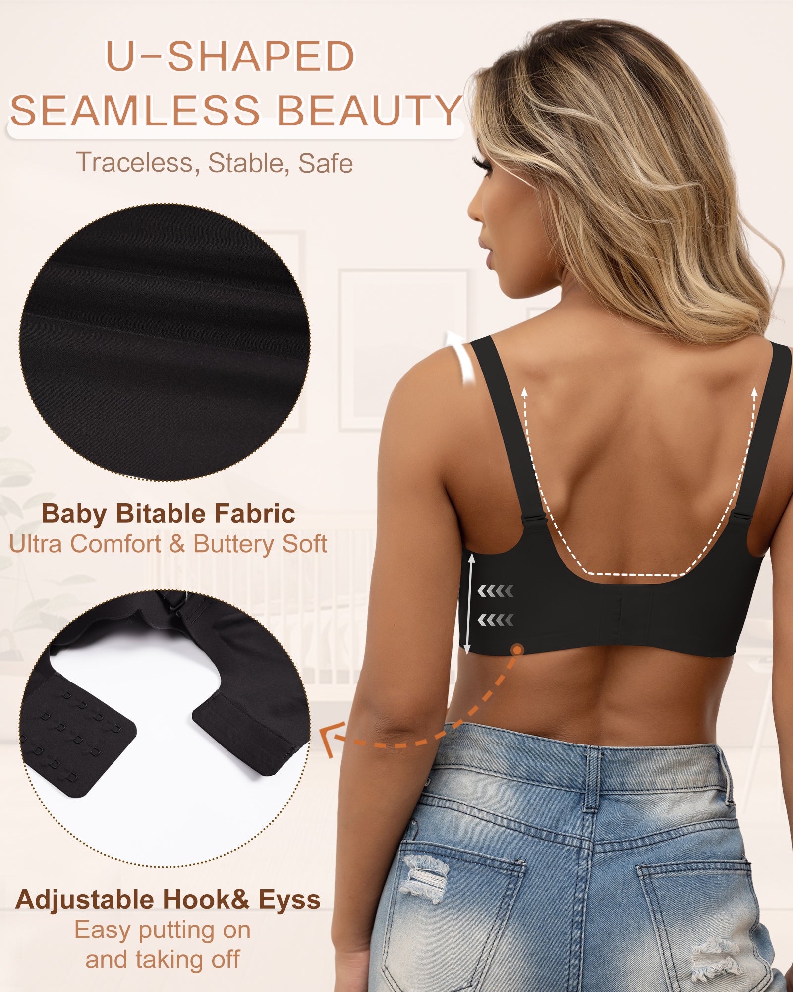 Wave Seamless Comfortable Maternity Nursing Bra