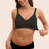 Ultra Soft Deep V-neck Full Cup Seamless Nursing Bra