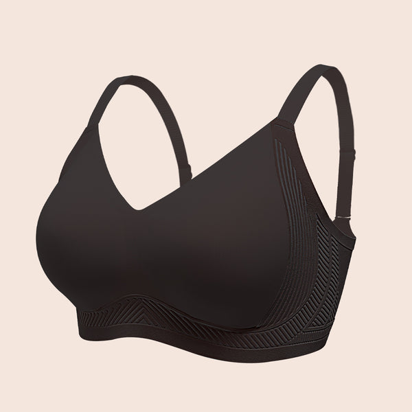 Plus Size Adjusting Shaping Full Coverage Push Up Bras( C-F Cups）