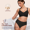 As Fairy Bras for Women Wireless Jelly No Underwire Full Coverage Seamless Comfortable Breathable Bra