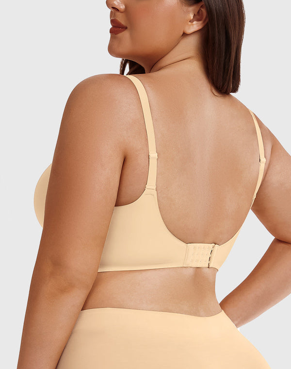 B-F Cup Seamless Push Up Bras