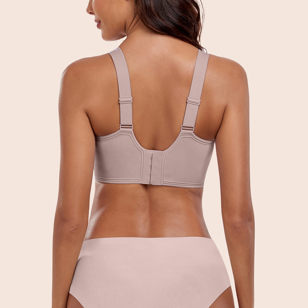 V-Neck Velevt Seamless Bra