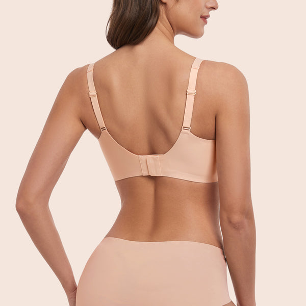 Deep V-Neck Wirefree Seamless Everyday Bra