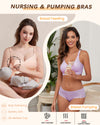 Nursing Bra Wireless Seamless Ultra Comfortable Pregnancy Sleep Bra