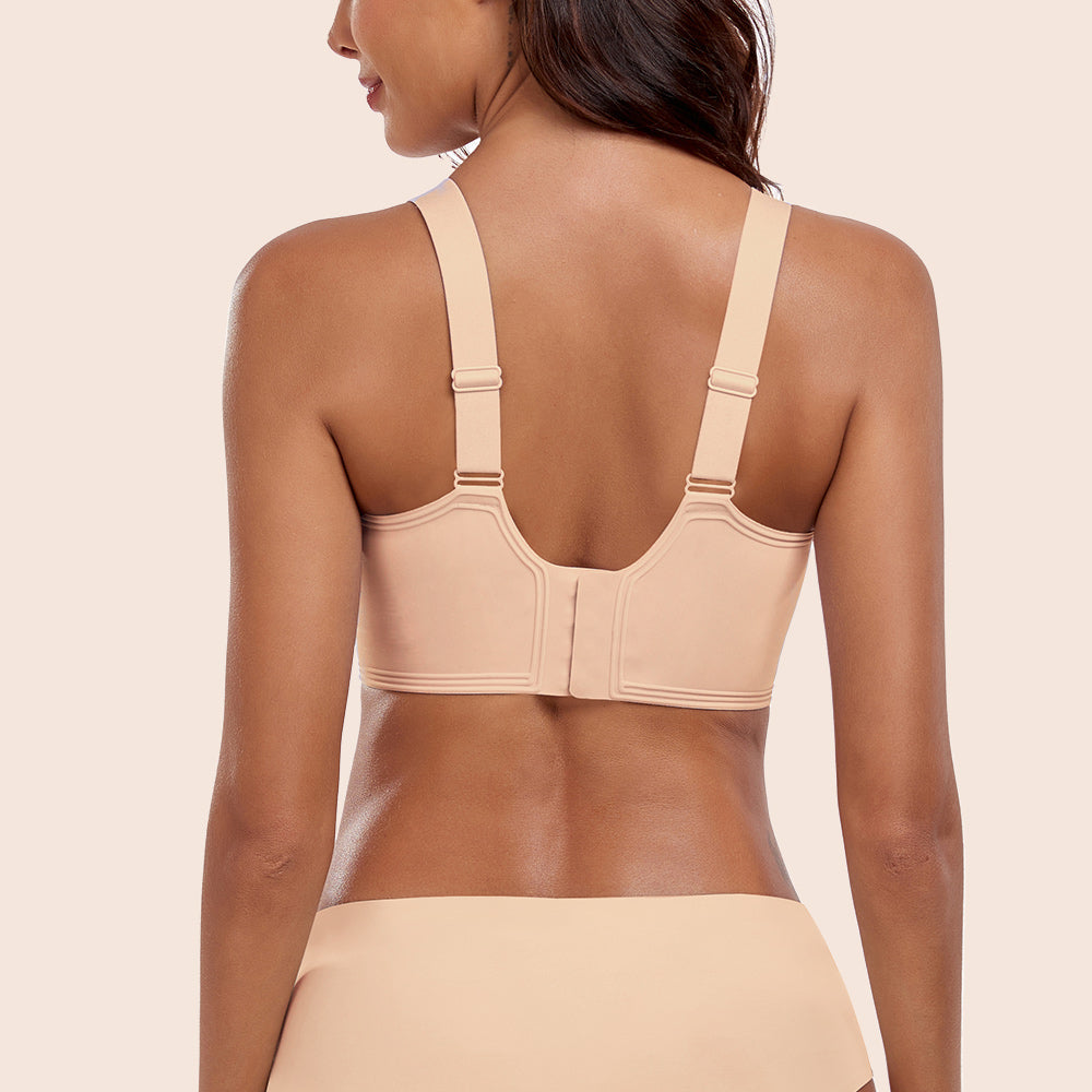 V-Neck Velevt Seamless Bra