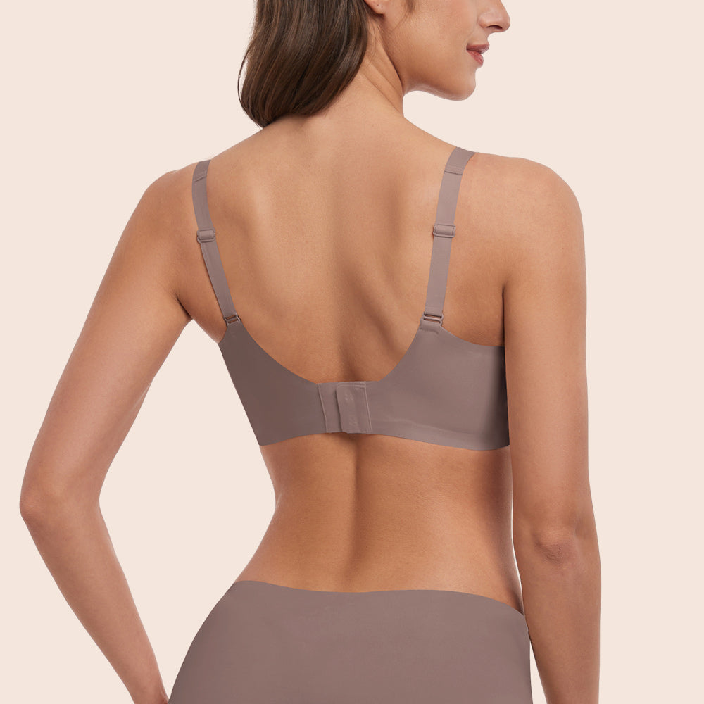 Deep V-Neck Wirefree Seamless Everyday Bra