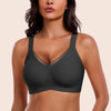 V-Neck Full Cup Seamless Mesh Everyday Bra