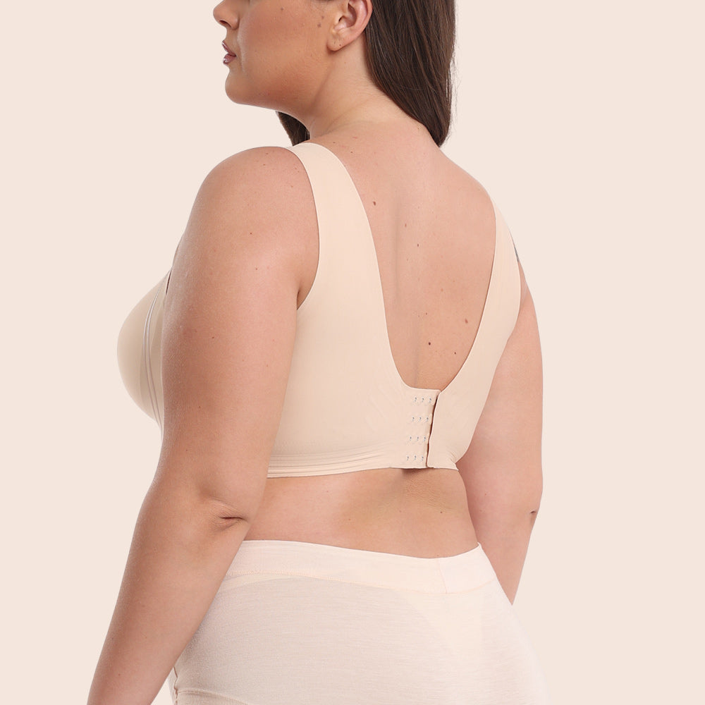 [PLUS SIZE] Seamless Full Coverage Padded Bras For Large Breasts