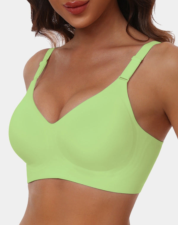 V-Neck Full Cup Seamless Everyday Bra