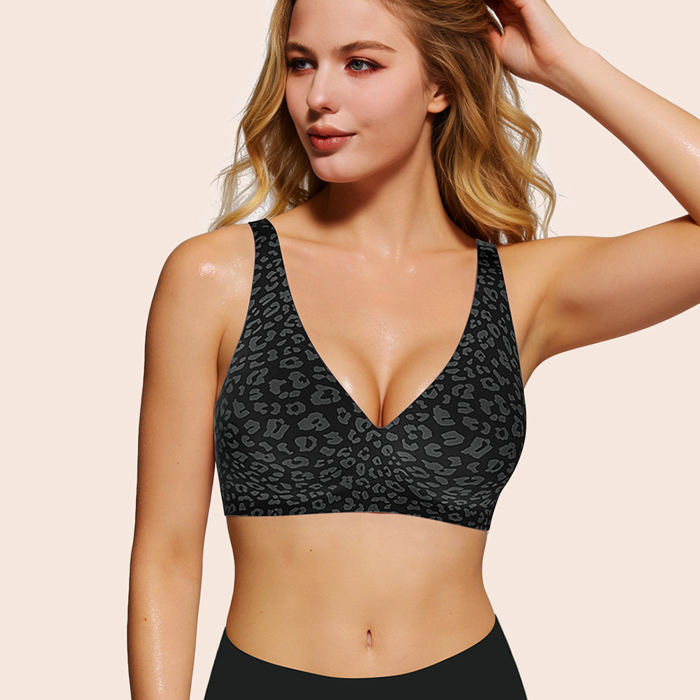 As Fairy Deep V Push Up Bra: Wireless Comfort & Natural Lift for Daily Wear