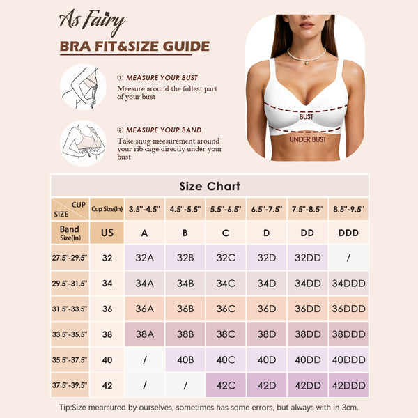 As Fairy Bras for Women Wireless Jelly No Underwire Full Coverage Seamless Comfortable Breathable Bra